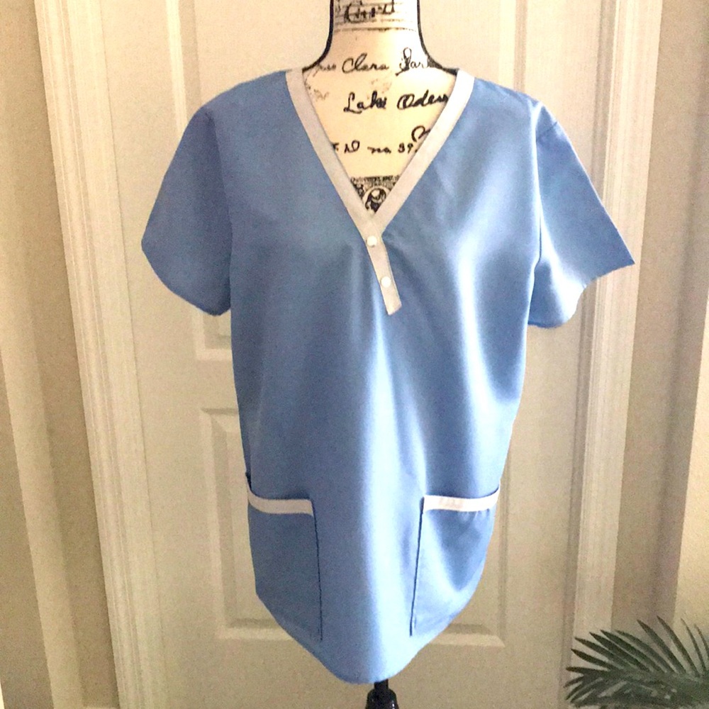 Crest Designer Scrubs scrub top.